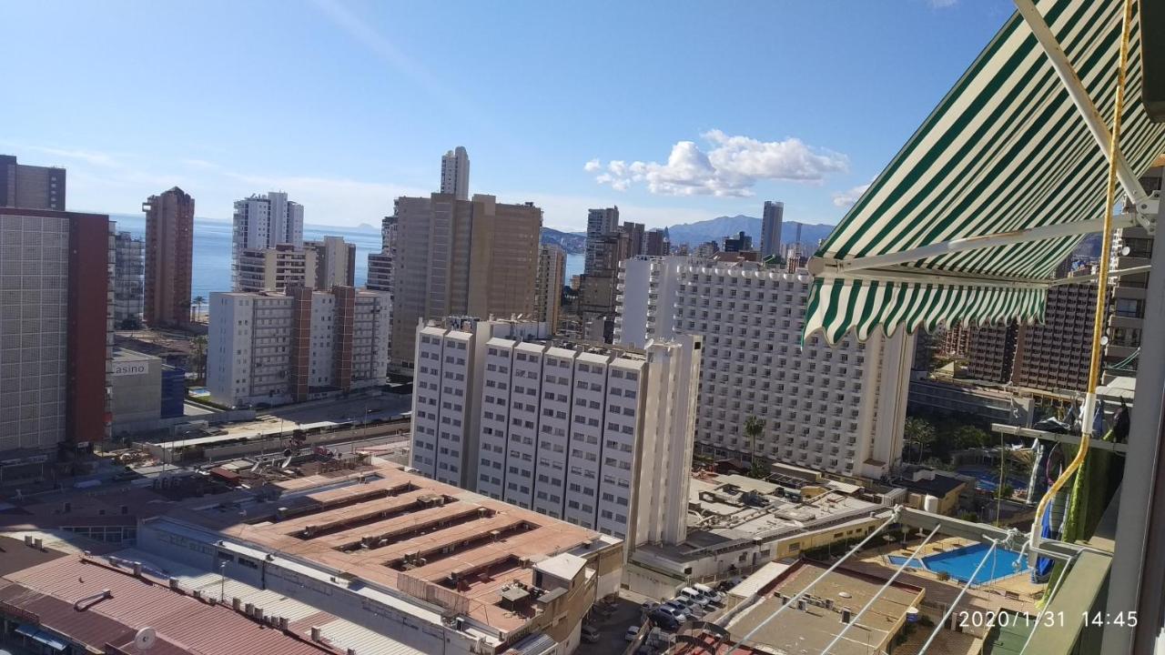 Apto San Angelo Benidorm Vistas Al Mar 400 M 外观 照片
