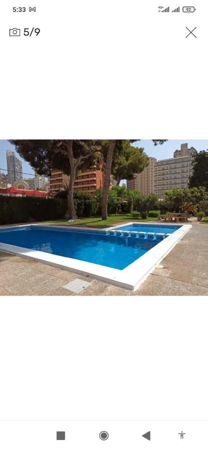 Apto San Angelo Benidorm Vistas Al Mar 400 M 外观 照片