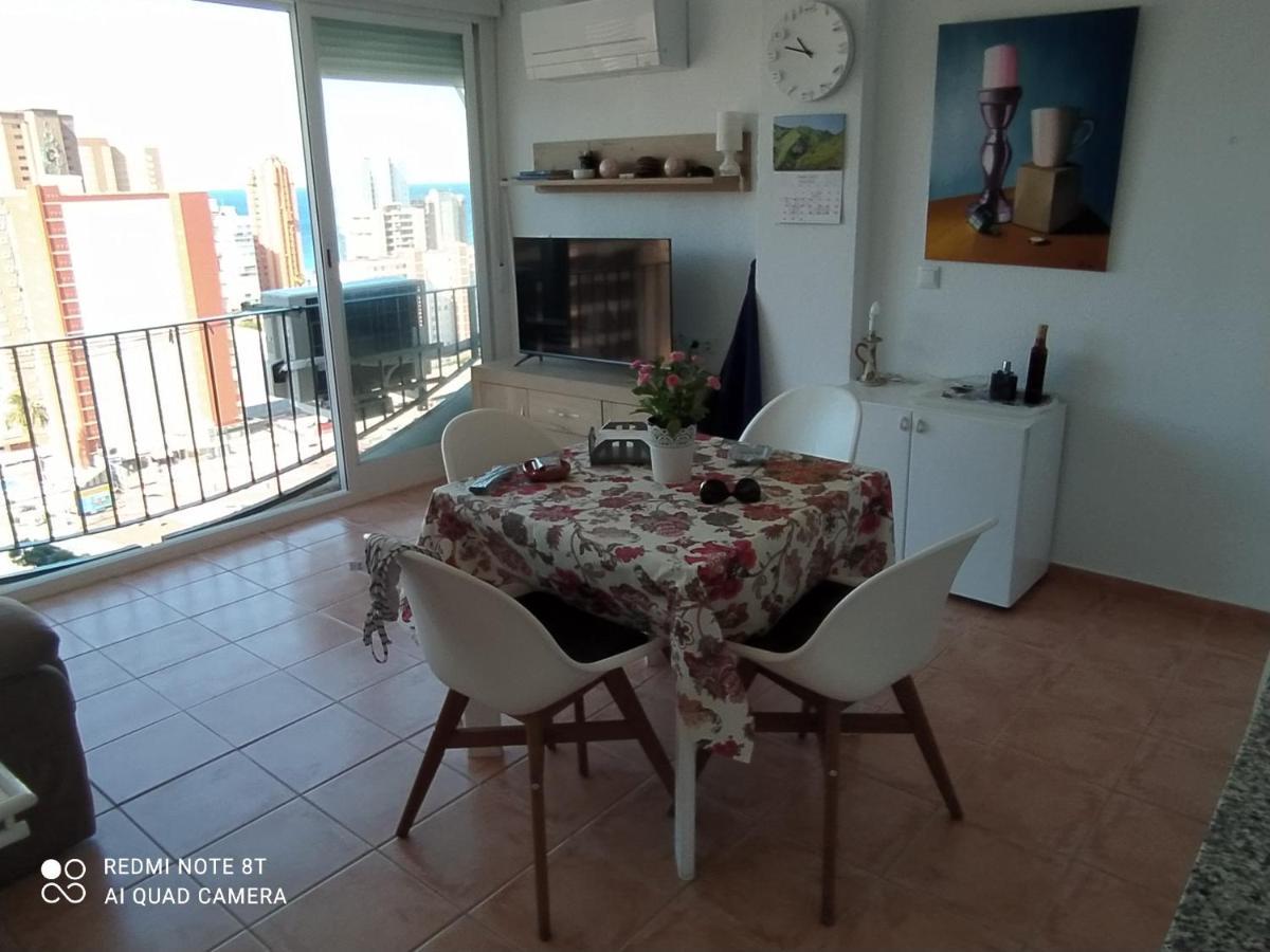 Apto San Angelo Benidorm Vistas Al Mar 400 M 外观 照片