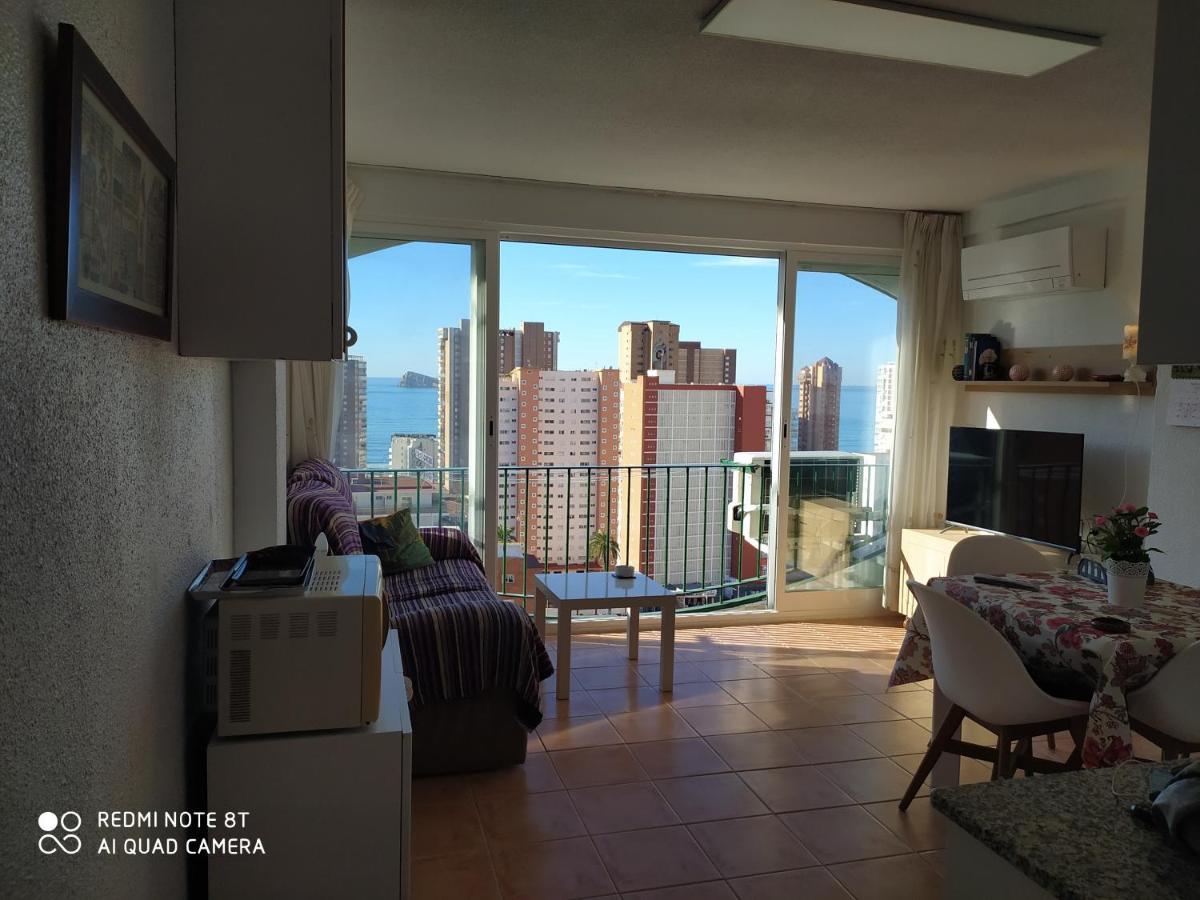 Apto San Angelo Benidorm Vistas Al Mar 400 M 外观 照片