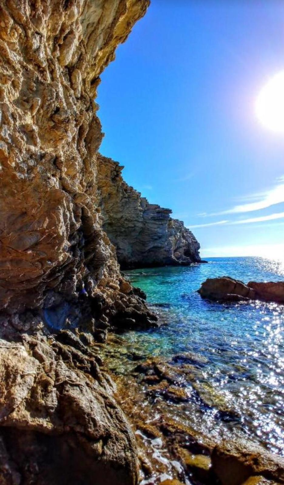 Apto San Angelo Benidorm Vistas Al Mar 400 M 外观 照片